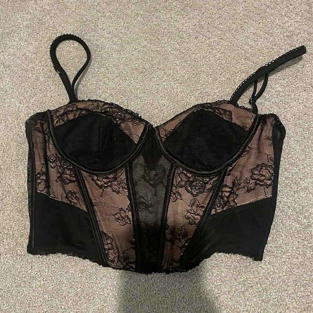 BERSHKA corset top